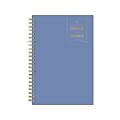 2022-2023 Blue Sky Day Designer 5 x 8 Academic Weekly & Monthly Planner, Periwinkle (136703)
