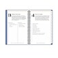 2022-2023 Blue Sky Day Designer 5" x 8" Academic Weekly & Monthly Planner, Periwinkle (136703)