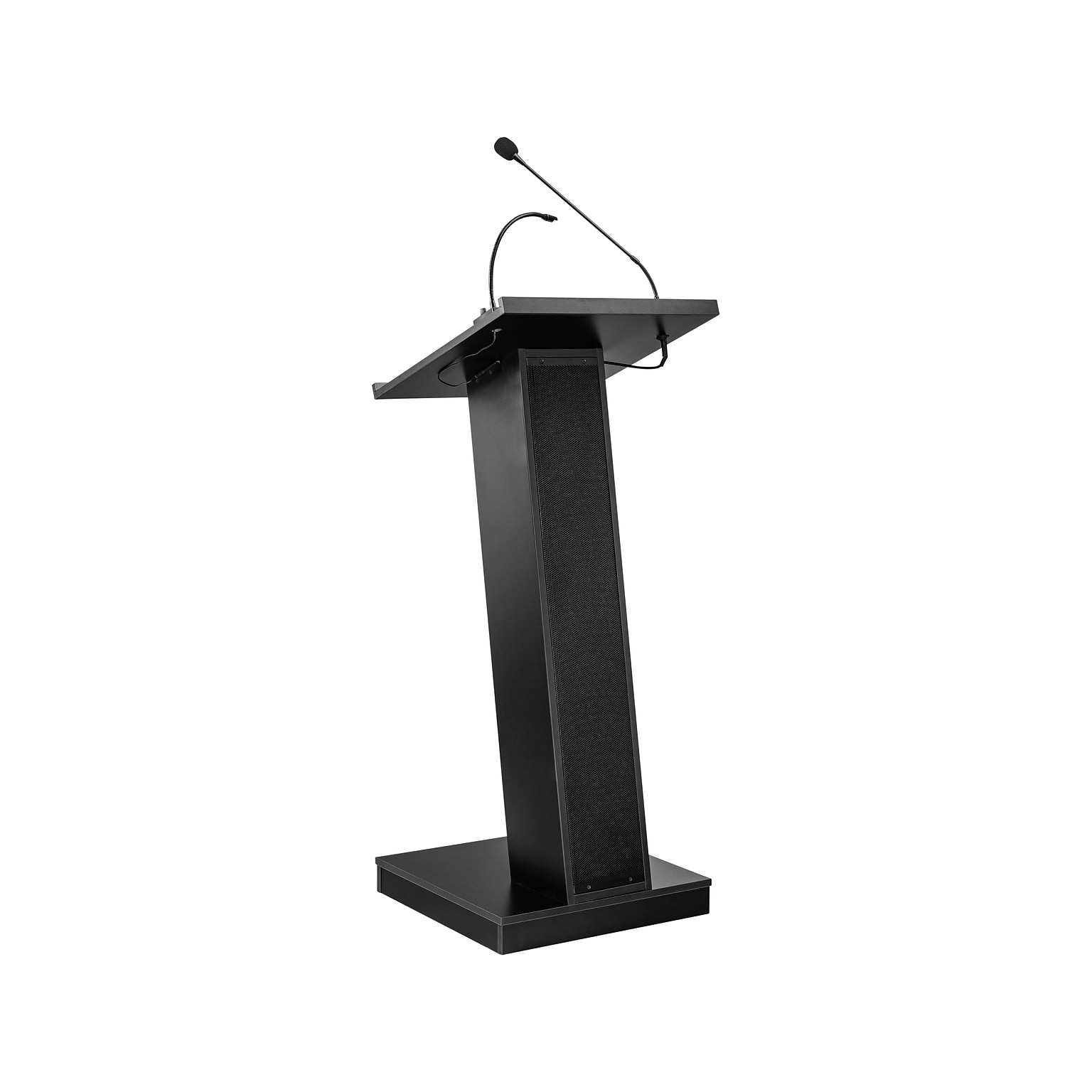 Oklahoma Sound ZED 49 Full Podium Lectern, Black (ZED)