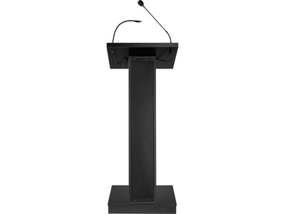 Oklahoma Sound ZED 49" Full Podium Lectern, Black (ZED)