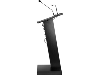 Oklahoma Sound ZED 49" Full Podium Lectern, Black (ZED)