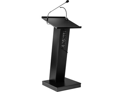 Oklahoma Sound ZED 49" Full Podium Lectern, Black (ZED)