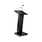 Oklahoma Sound ZED 49" Full Podium Lectern, Black (ZED)