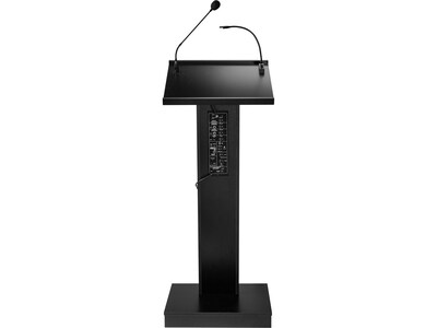 Oklahoma Sound ZED 49" Full Podium Lectern, Black (ZED)