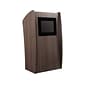 Oklahoma Sound Vision 46" Portable Lectern, Ribbonwood (612-RW)