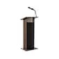 Oklahoma Sound Power Plus 46" Full Podium Lectern, Ribbonwood (111PLS-RW)