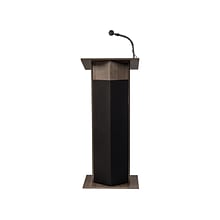 Oklahoma Sound Power Plus 46 Full Podium Lectern, Ribbonwood (111PLS-RW)