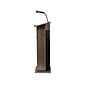 Oklahoma Sound Power Plus 46" Full Podium Lectern, Ribbonwood (111PLS-RW)