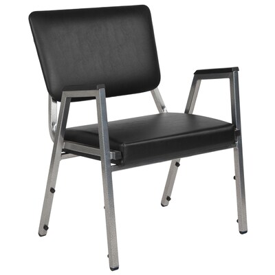 Flash Furniture Vinyl Bariatric Medical Chair, Black, Set of 4 (4XUDG60443672BV)