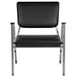 Flash Furniture Vinyl Bariatric Medical Chair, Black, Set of 4 (4XUDG60443672BV)
