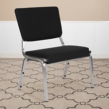 Flash Furniture Fabric Bariatric Medical Chair, Black, Set of 4 (4XU604426602BK)