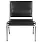 Flash Furniture Vinyl Bariatric Medical Chair, Black (XU604426601BV)