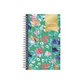 2022-2023 Blue Sky Day Designer In the Garden 5 x 8 Academic Weekly & Monthly Planner, Multicolor (136709)