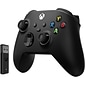 Microsoft Xbox Wireless Controller + Wireless Adapter for Windows 10, Black (1VA-00001)