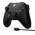 Microsoft Xbox Wireless Controller + USB Type-C Cable Carbon Black (1V8-00001)