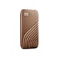 WD My Passport 1TB USB 3.2 External Solid-State Drive, Gold (WDBAGF0010BGD-WESN)