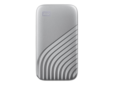 WD My Passport 2TB USB 3.2 External Solid-State Drive, Silver (WDBAGF0020BSL-WESN)