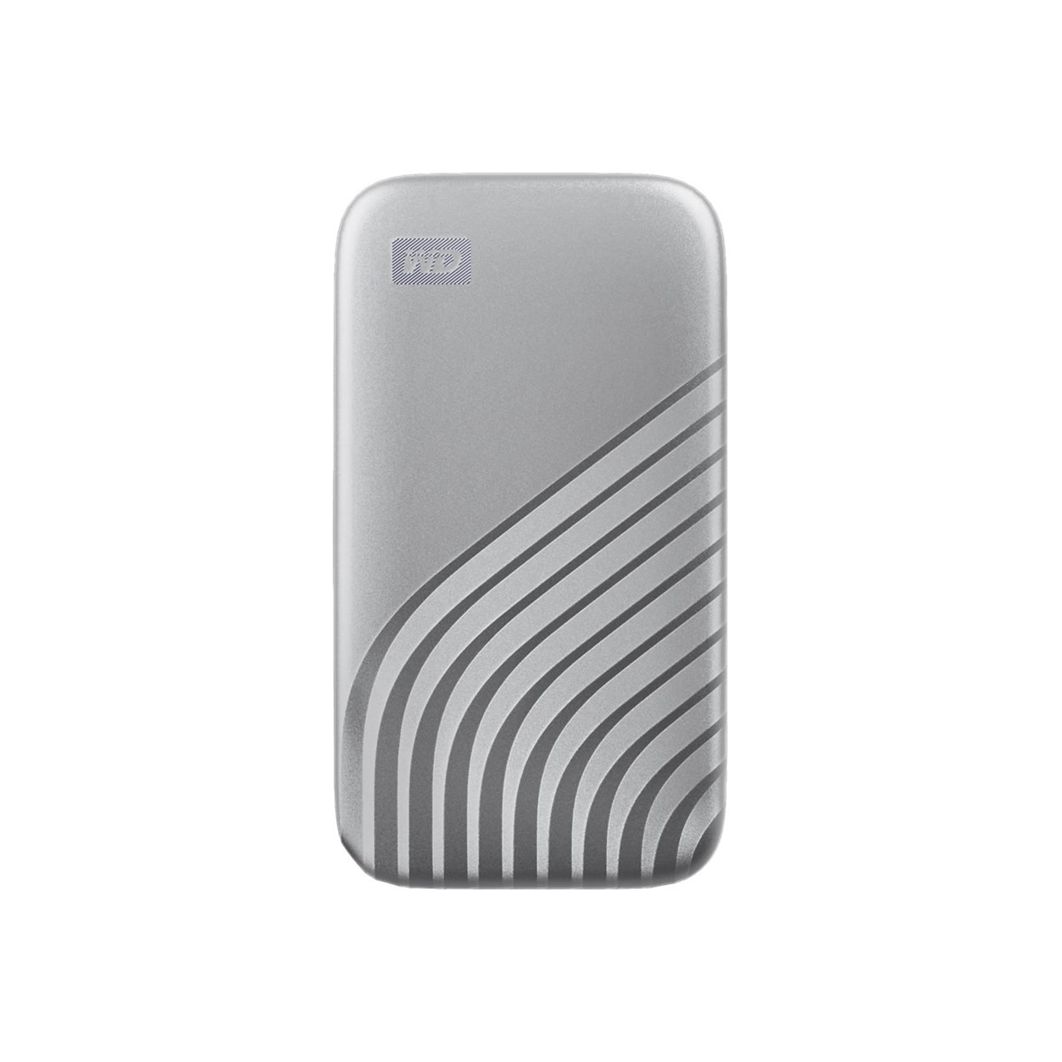 WD My Passport 2TB USB 3.2 External Solid-State Drive, Silver (WDBAGF0020BSL-WESN)