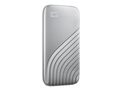 WD My Passport 2TB USB 3.2 External Solid-State Drive, Silver (WDBAGF0020BSL-WESN)