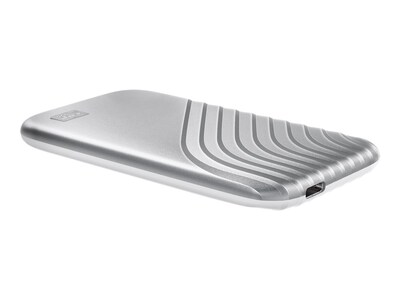 WD My Passport 2TB USB 3.2 External Solid-State Drive, Silver (WDBAGF0020BSL-WESN)