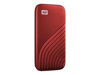 WD My Passport SSD 2TB USB 3.2 External Solid-State Drive, Red (WDBAGF0020BRD-WESN)