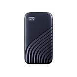 WD My Passport 2TB USB 3.2 External Solid-State Drive, Black (WDBAGF0020BBL-WESN)