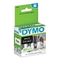 DYMO LabelWriter 30222 Multi-Purpose Labels, 1" x 1/2", Black on White, 1,000 Labels/Roll (30333)