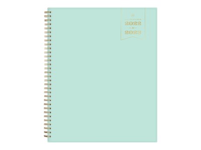 2022-2023 Blue Sky Day Designer 8.5 x 11 Academic Weekly & Monthly Planner, Mint (136688)