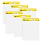Post-it Super Sticky Easel Pad, 25" x 30", Lined, 30 Sheets/Pad, 6 Pads/Pack (561WL-VAD-6PK)