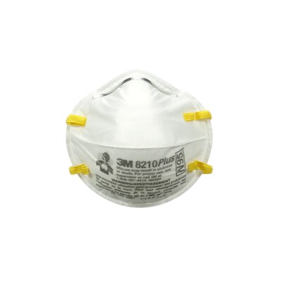 3M™ 8210Plus N95 Performance Disposable Particulate Respirator, 20/pack (8210PP20-DC)