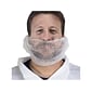 Unimed Polypropylene Beard Cover, Adult, White, 100/Pack, 20 Packs/Carton