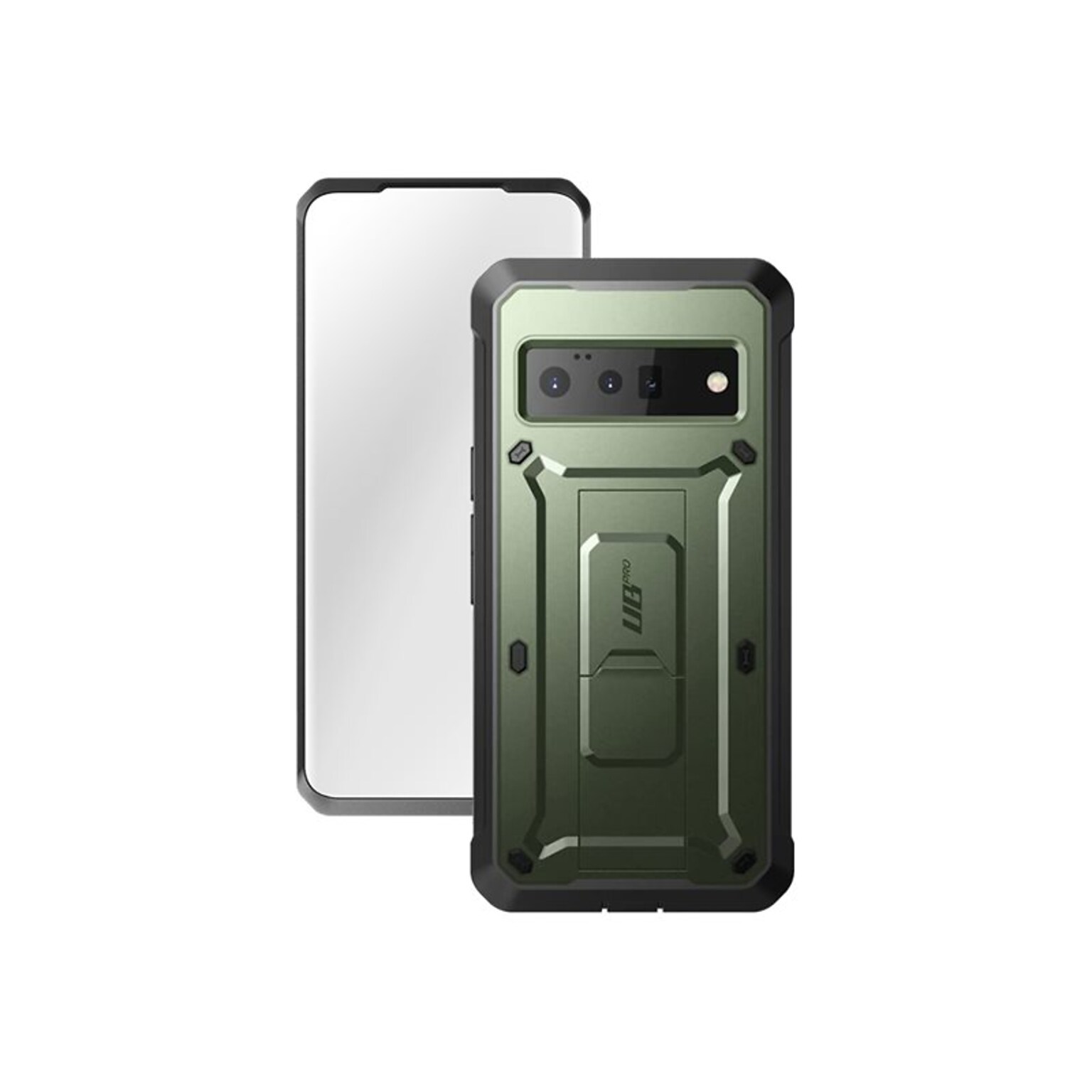 SUPCASE Unicorn Beetle PRO Dark Green Rugged Case for Google Pixel 6 Pro (SUP-GooglePixel6Pro-UBPro-SP-Guldan)