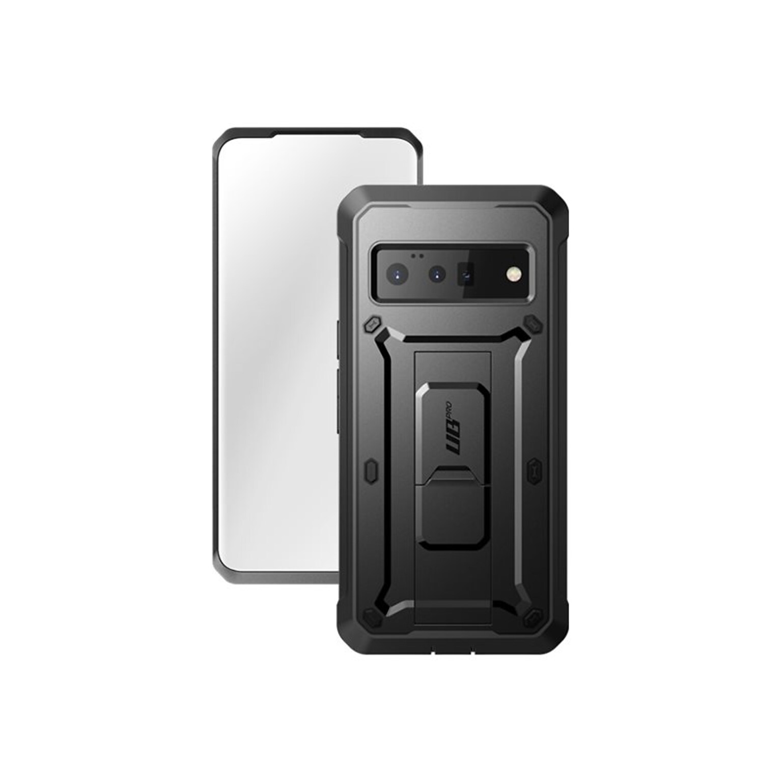 SUPCASE Unicorn Beetle PRO Black Rugged Case for Google Pixel 6 Pro (SUP-GooglePixel6Pro-UBPro-SP-Black)