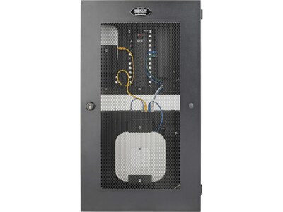 Tripp Lite SmartRack Low-Profile 6U Wall Mount Server Cabinet Enclosure (SRWF6UMOD)
