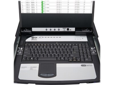 Tripp Lite NetDirector 8-Port Unmanaged Switch, Black (B030-DP08-17DIP)