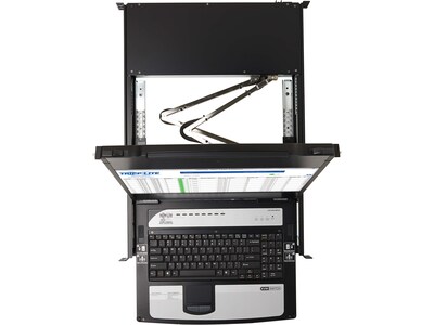 Tripp Lite NetDirector 8-Port Unmanaged Switch, Black (B030-DP08-17DIP)