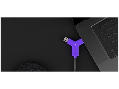 Logitech Swytch Laptop Link, Purple/Black (952-000009)