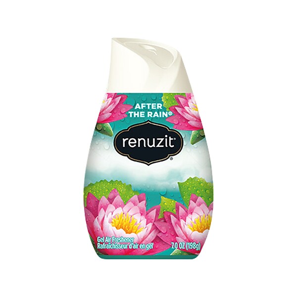 Renuzit Gel Air Freshener, After the Rain Scent, 7 Oz., 12/Carton