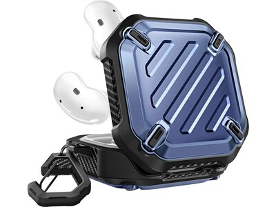SUPCASE Unicorn Beetle PRO Rugged Case for Galaxy Buds Live/Pro/2, Metallic Blue (SUP-Galaxy2020-Bud