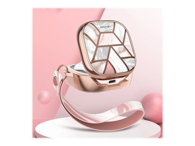 i-Blason Cosmo Case, Marble Pink (Galaxy2020-BudsLive-Cosmo-Marble)