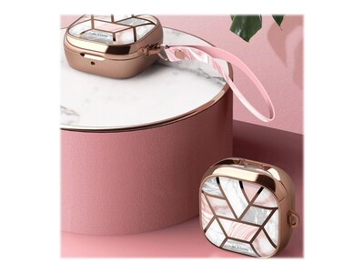 i-Blason Cosmo Case, Marble Pink (Galaxy2020-BudsLive-Cosmo-Marble)