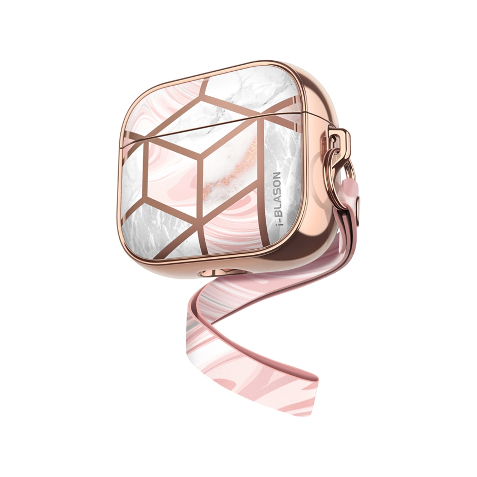 i-Blason Cosmo Case for AirPods 3, Marble Pink (AirPods2021-3-Cosmo-Marble)