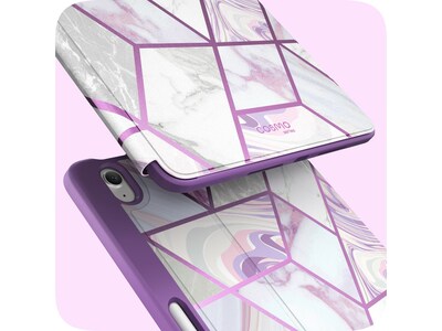 i-Blason Cosmo TPU 8.3" Case for iPad mini 6, Marble Purple (iPad2021-8.3-Cosmo-SP-Ameth)