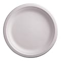 Eco-Products® Compostable Round Sugarcane Plate, 9 Natural White, 500/Carton (EP-P013)