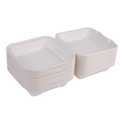 Eco-Products Vanguard Clamshell Box, 200/Carton (EP-HC81NFA)