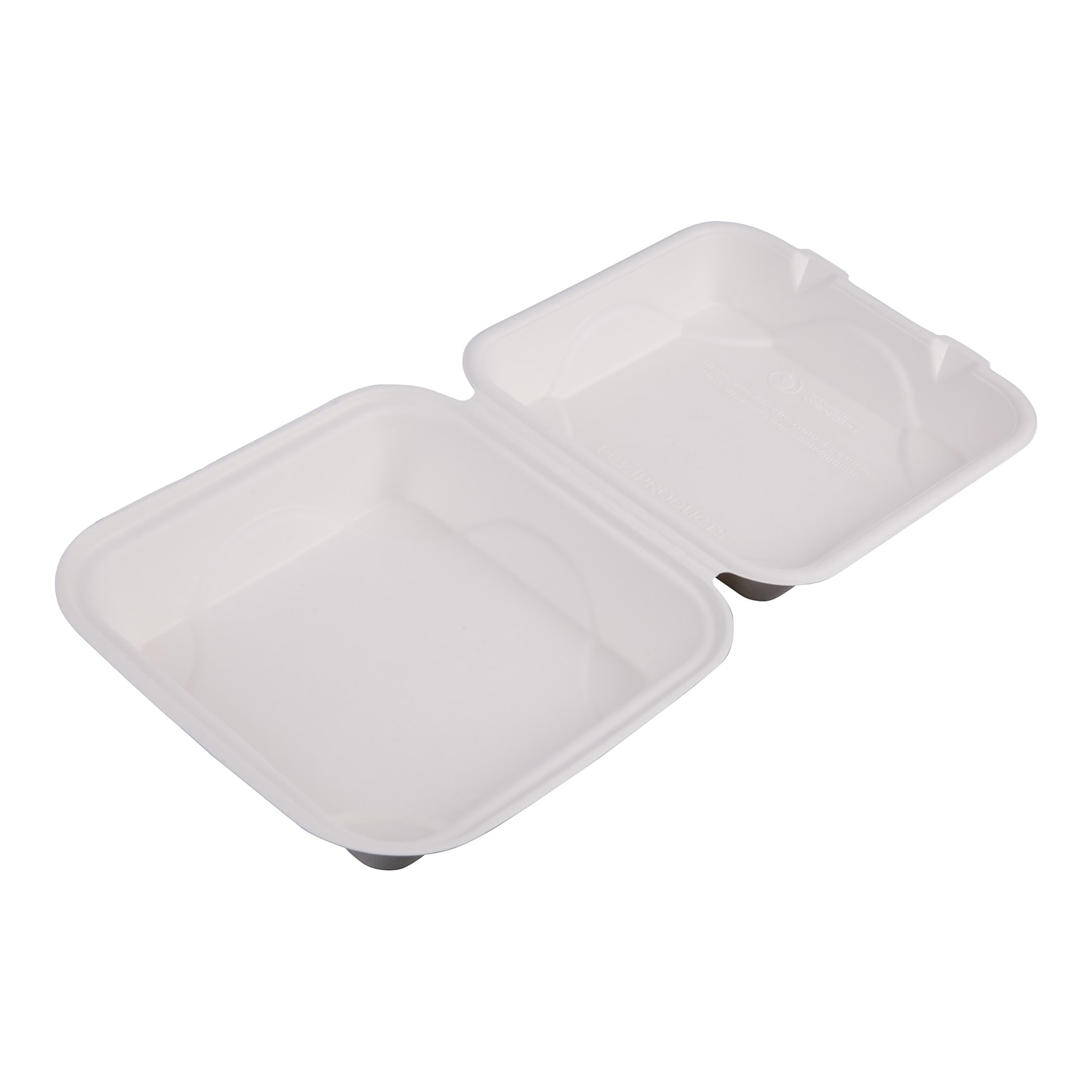 Eco-Products Vanguard Clamshell Box, 200/Carton (EP-HC81NFA)