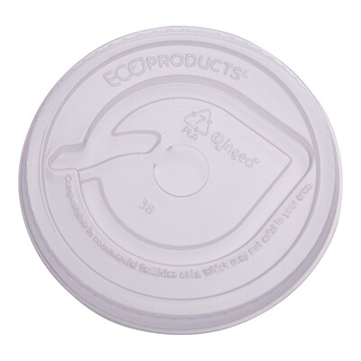 Eco-Products Cup Lid, Clear, 1000/Carton (EP-FLCC)