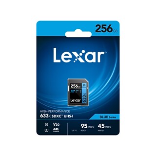 Lexar Professional 633x LSD256CBNL633 256GB Flash Memory, SDXC