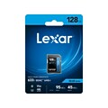Lexar Professional 633x 128GB SDXC Memory Card, Class 10, UHS-I (LSD128GCB1NL633)