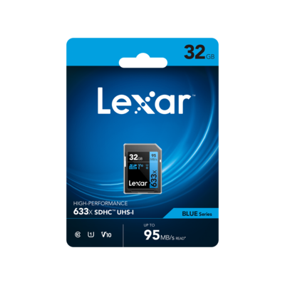 Lexar Professional 633x LSD32GCB1NL633 32GB Flash Memory, SDXC